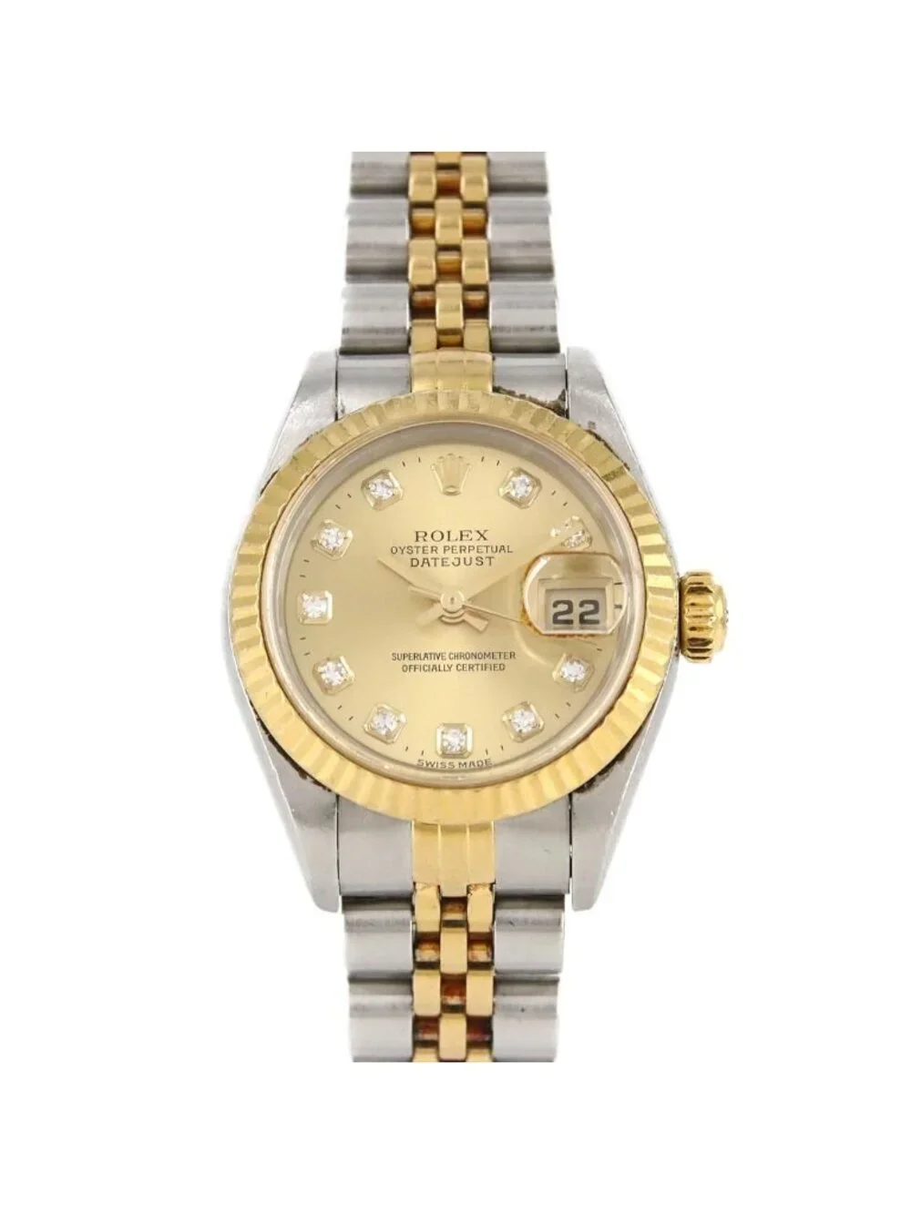 Rolex Datejust Automatic Watch Gold